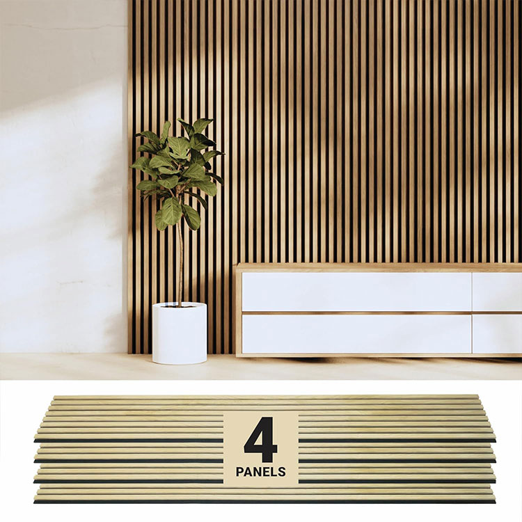 High-Quality Acoustic Wood Slat Panels